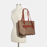 CC402-Taylor Tote In Signature Canvas