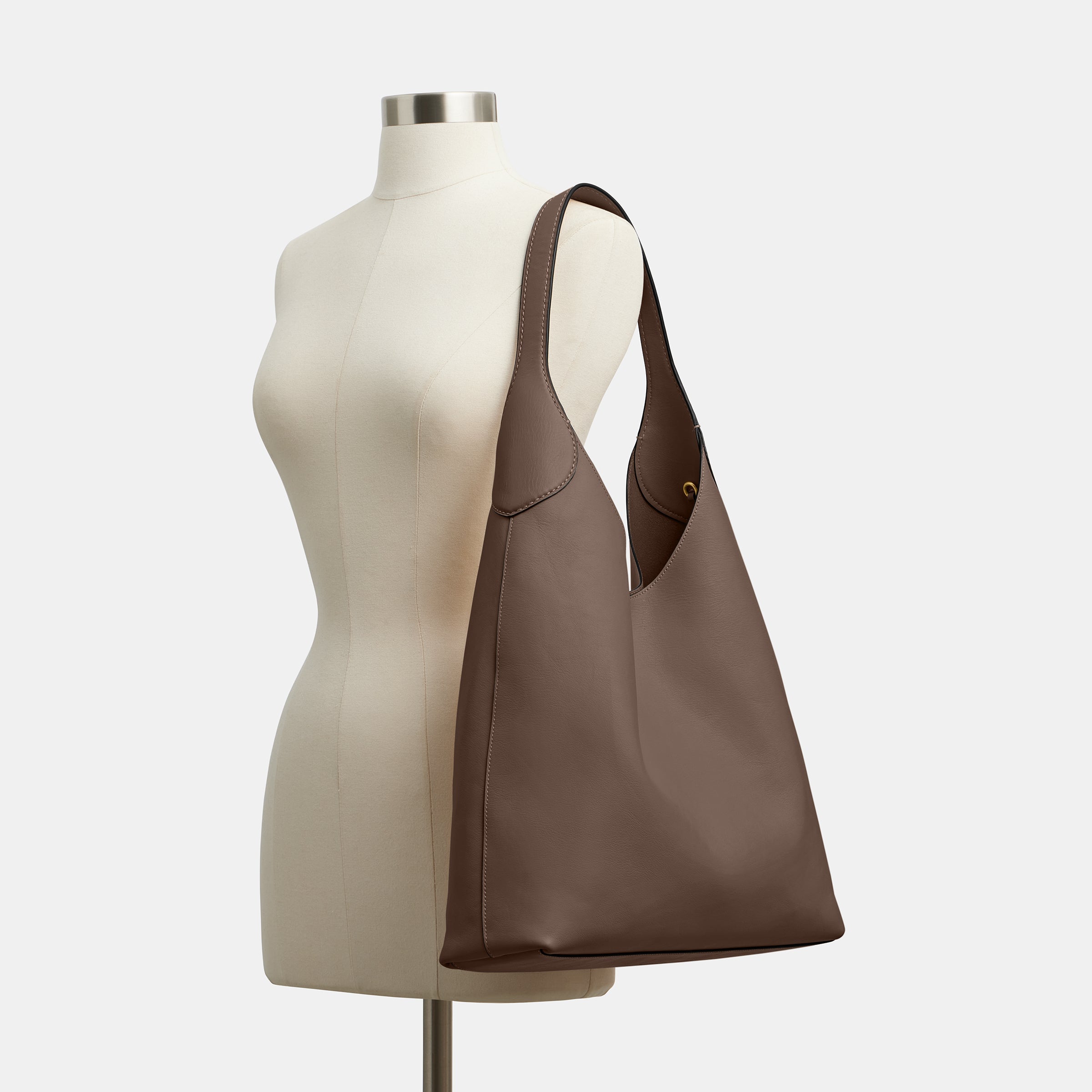 cu044-Brooklyn Shoulder Bag 39-B4/Dark Stone