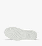 MEXESAJ03BD042-Neo Terrain Lo Sneakers in Visetos Leather Mix|BLACK & BLACK