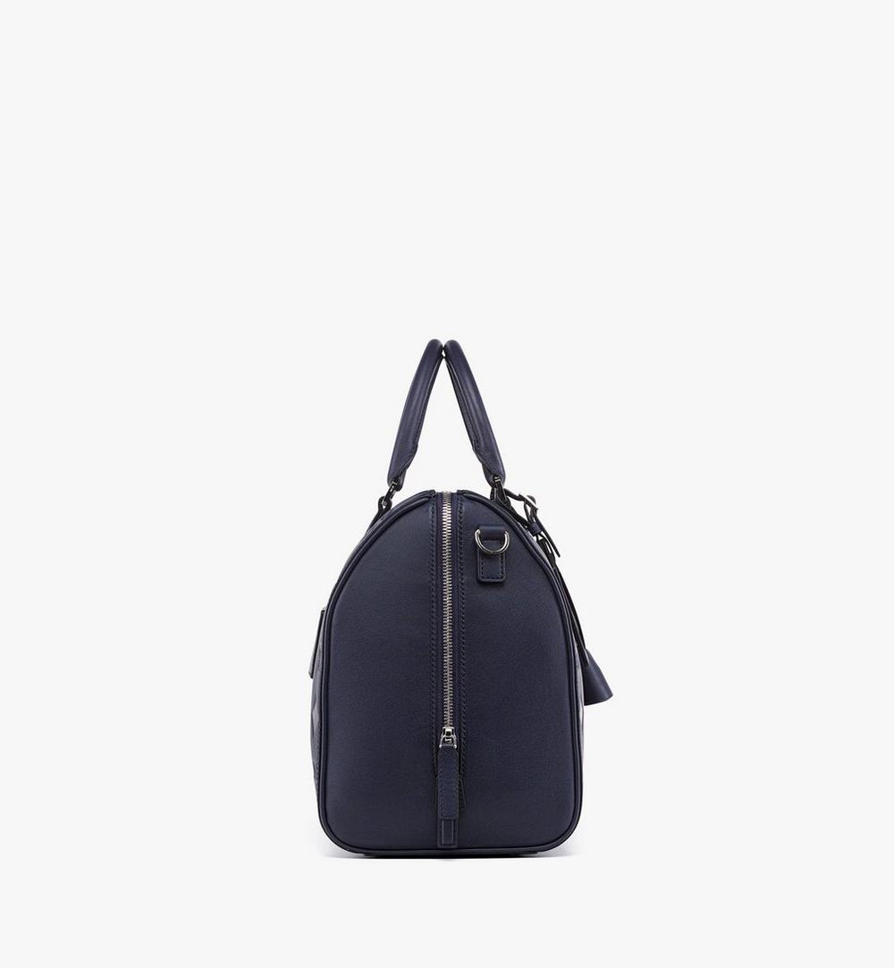 MMVFSTT04VC001-Ottomar Weekender Bag in Maxi Monogram Leather|NAVY BLAZER