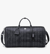 MMVAAVY01BK001-Ottomar Weekender Bag in Visetos|BLACK