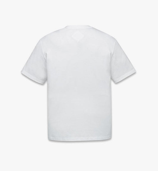 MHTGSMM01WT00M-Planet MCM Rabot T-Shirt in Organic Cotton|White