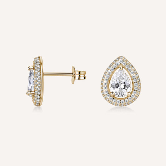 Rosato anna lobe earrings - Yellow Gold