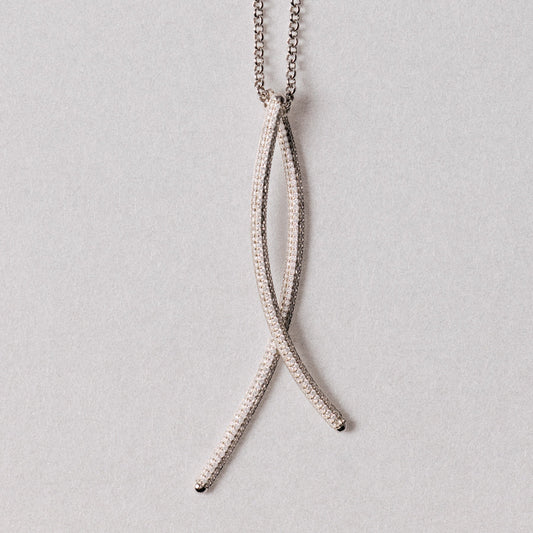 Rosato Bianca short necklace - Silver
