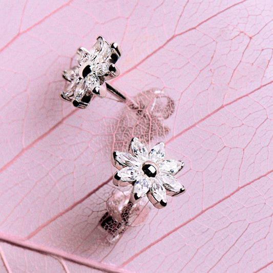 Rosato gaia lobe earrings - Silver