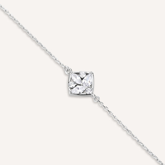 Rosato gemma Soft bracelet - Silver