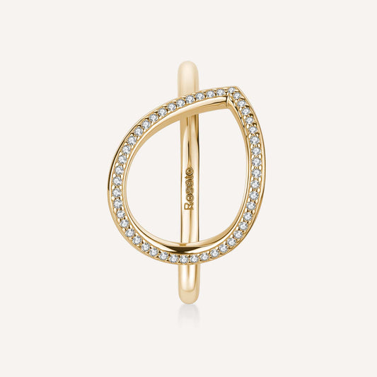 Rosato sofia ring - Yellow Gold