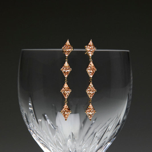 Rosato vittoria Long earrings - Yellow Gold