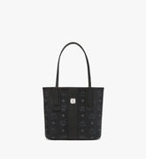 MWPDALR01BK001-Reversible Liz Shopper in Visetos|BLACK