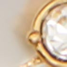 WBRU6731-Disco Pansy Mini Pendant-Creamclear