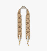 MYZFSAC04IN001-Shoulder Strap in Lauretos Raffia Jacquard|NATURAL
