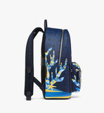 MMKFSVE02VC001-Stark Backpack in Cubic Coral Visetos|NAVY BLAZER