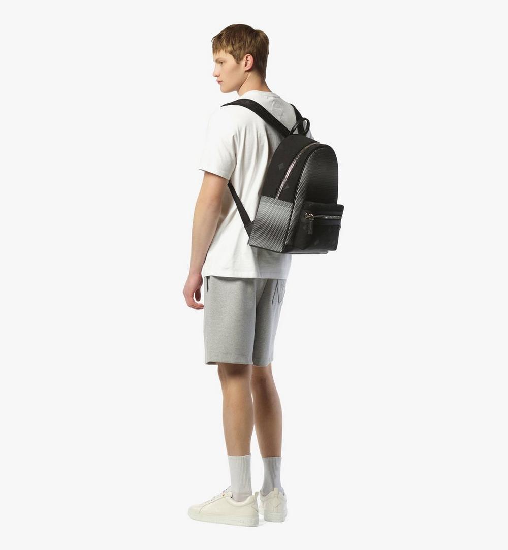 MMKFSVE08EG001-Stark Backpack in Gradation Mesh and Monogram Neoprene|GREY