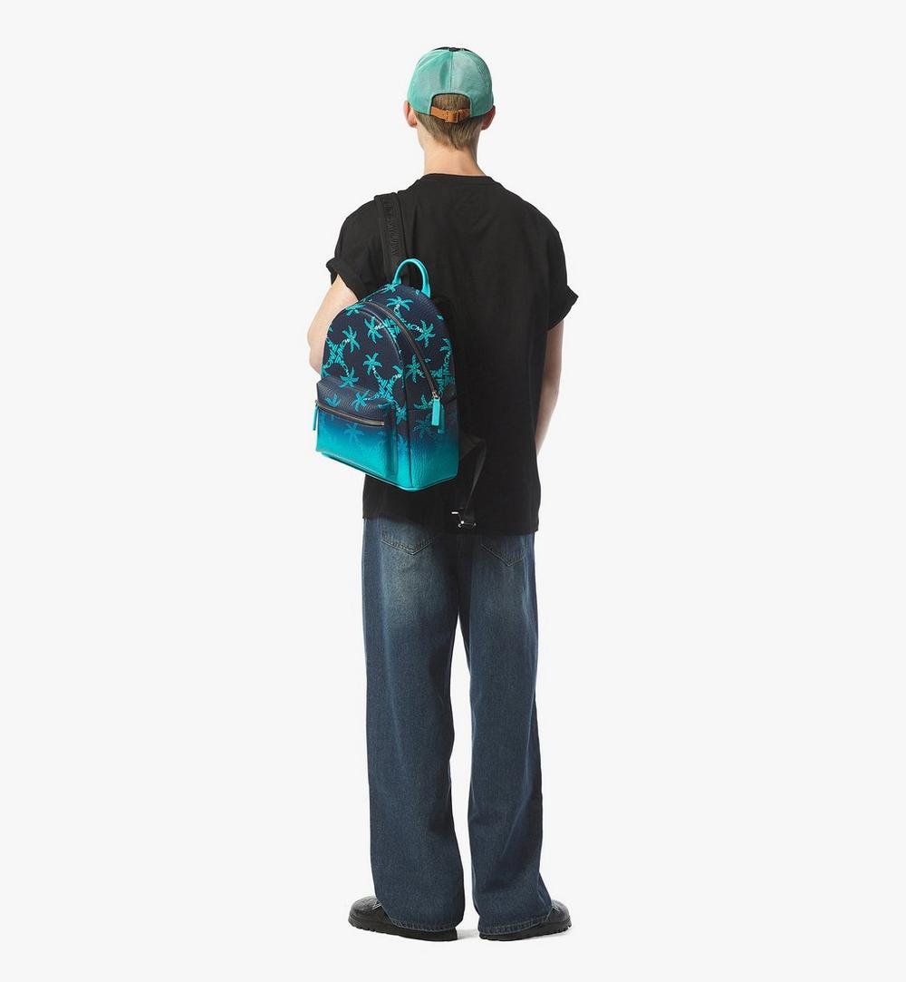 MMKFSVE041B001-Stark Backpack in Gradation Palm Canvas|CERAMIC