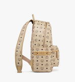 MMKEAVE12IG001-Stark Side Studs Backpack in Visetos|BEIGE