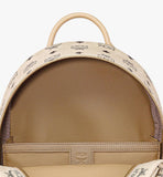 MMKEAVE15IG001-Stark Side Studs Backpack in Visetos|BEIGE