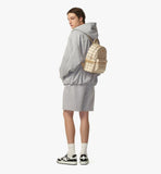 MMKEAVE15IG001-Stark Side Studs Backpack in Visetos|BEIGE