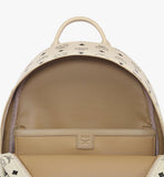 MMKEAVE12IG001-Stark Side Studs Backpack in Visetos|BEIGE