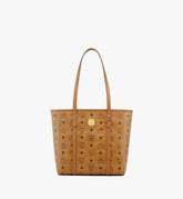 MWPFSMT02CO001-Toni Top-Zip Shopper in Visetos|COGNAC