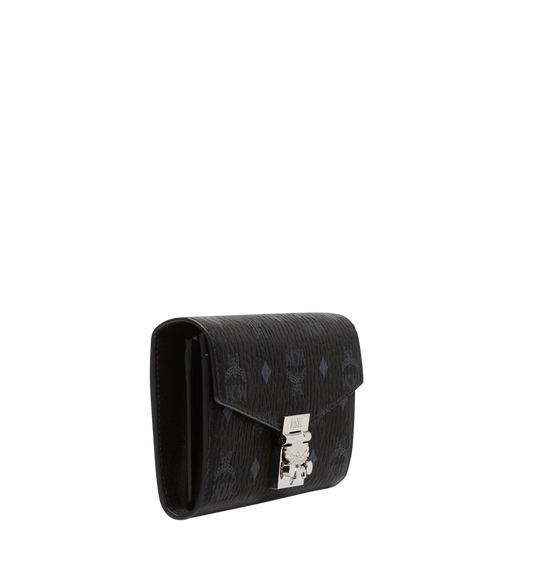MYLAAPA02BK001-Tracy Crossbody Wallet in Visetos|BLACK