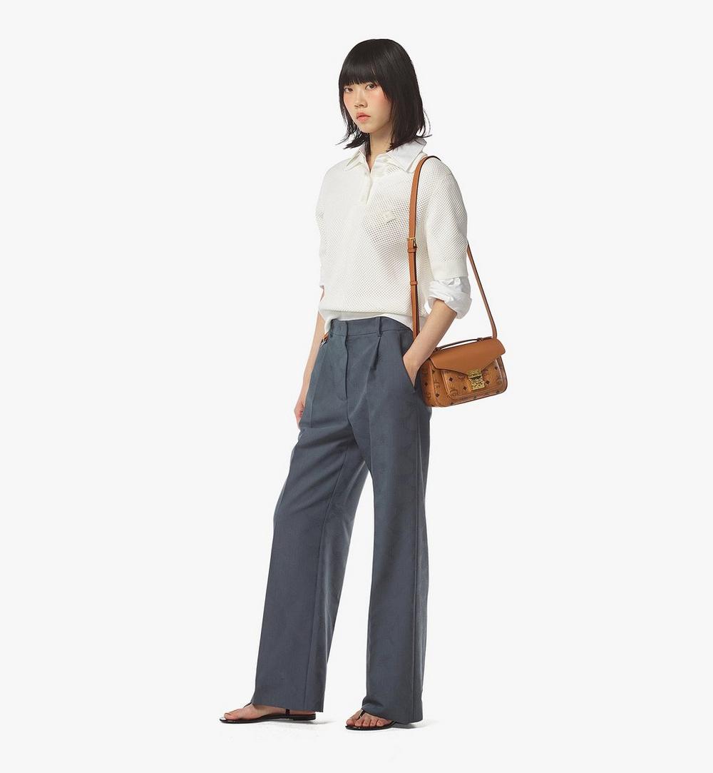 MWRFSXT01CO001-Tracy Crossbody in Visetos|COGNAC