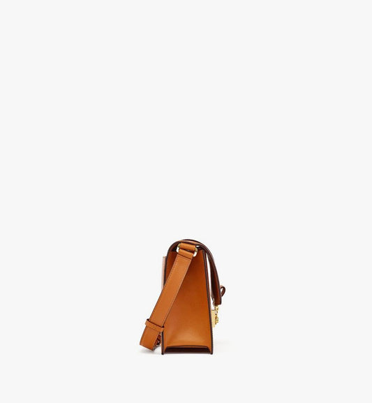 MWSCSXT02CO001-Tracy Shoulder Bag in Visetos|COGNAC