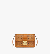 MWSCAXT01CO001-Tracy Shoulder Bag in Visetos|COGNAC