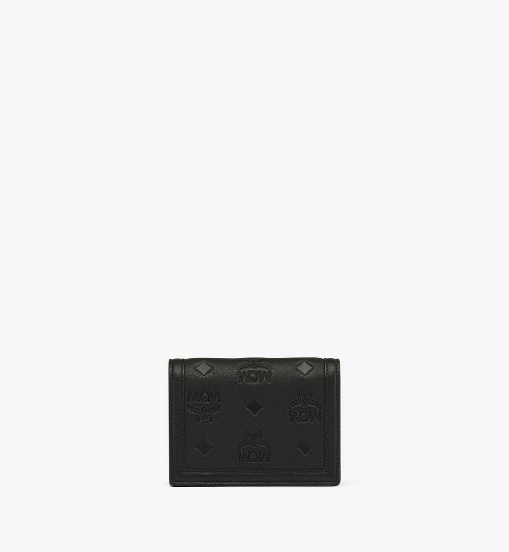 MYSESXT02BK001-Tracy Wallet in Embossed Monogram Leather|BLACK