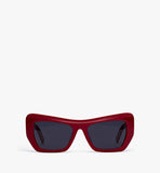 MEGESMM04RE001-Unisex Square Sunglasses|RED