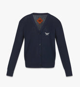 MFDFAMM01VC00L-W MCM COL SUMMER KNIT CARDIGAN VC, LARGE|NAVY BLAZER
