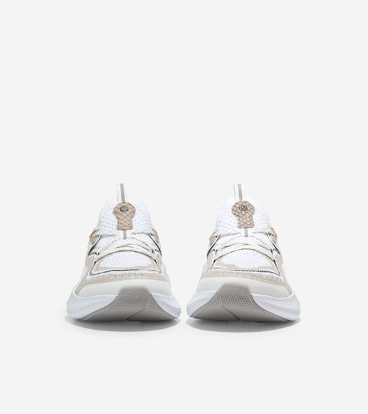 w25243-ZERØGRAND Outpace 2 Running Shoe-White-Dove Stitchlite™