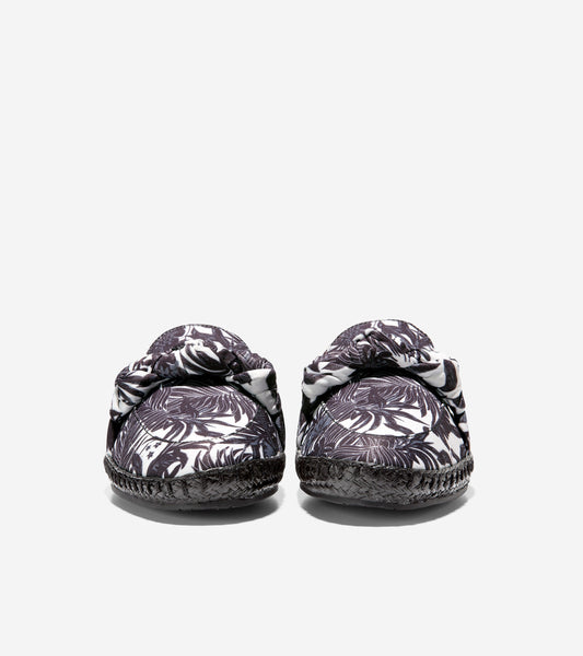 w26287-Women's Cloudfeel Knotted Espadrille-Black-Ivory Beverly Floral Print