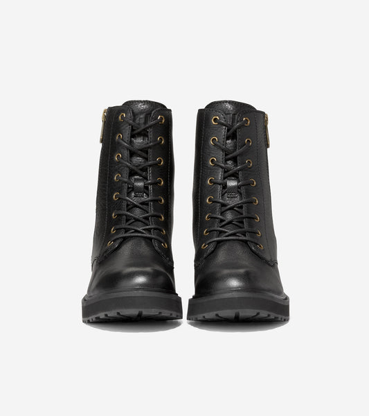 W26376-Women's Greenwich Lace-Up Bootie-Black