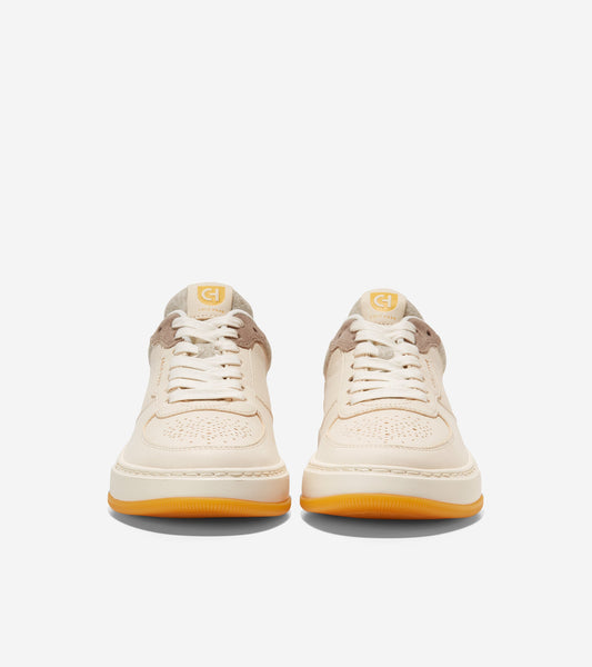 W26974-Women's GrandPrø Crossover Sneaker-Oat-Fleece-Ivory