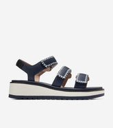 Women's Grandprø Daylin Wedge Triple Strap Sandals