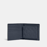 C1231-3-In-1 Wallet In Signature Leather-Dark Denim