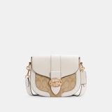 Georgie Saddle Bag In Signature Canvas