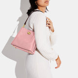 C3766-Willow Bucket Bag In Colorblock-B4/Bubblegum Multi