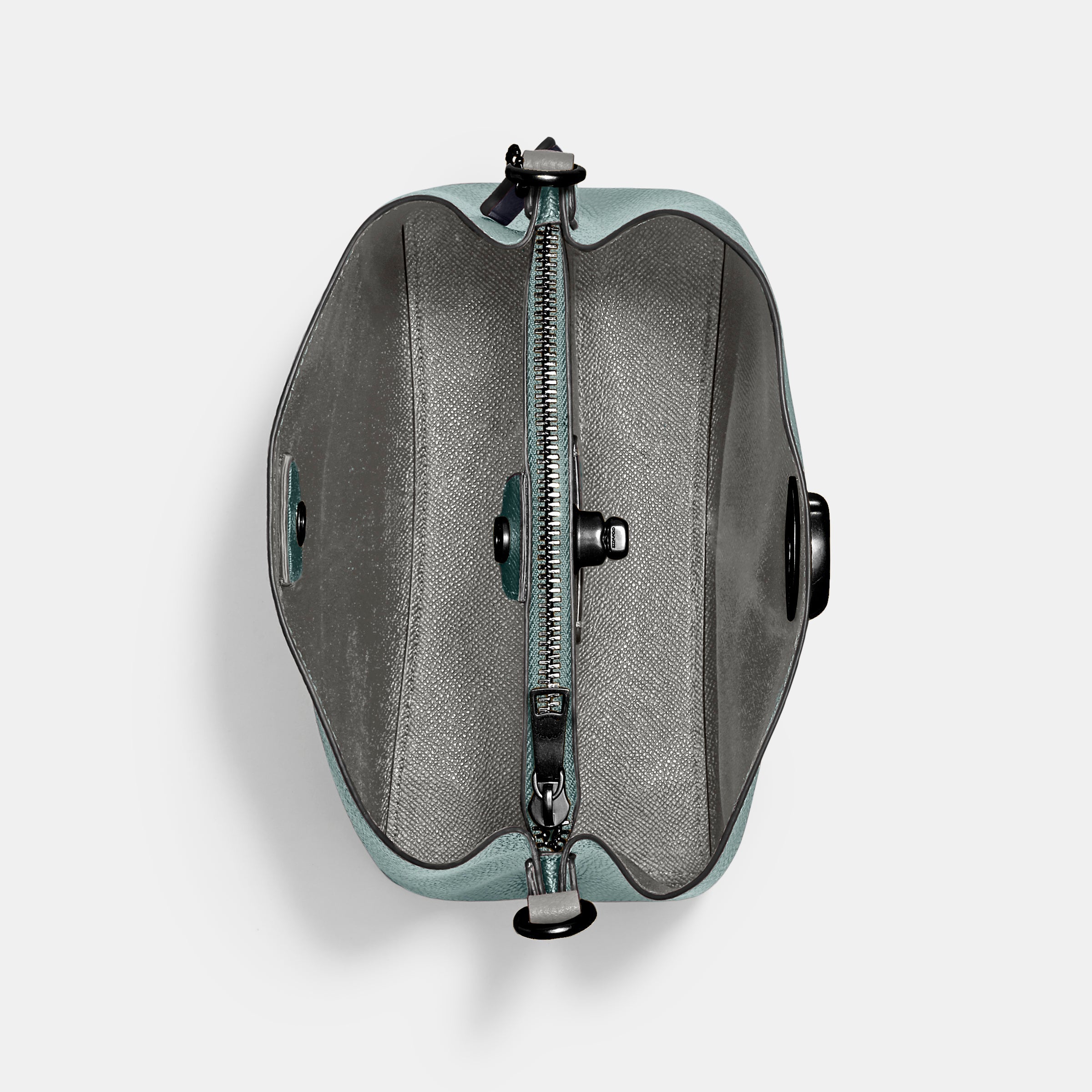 C3766-Willow Bucket Bag In Colorblock-V5/Aqua Multi