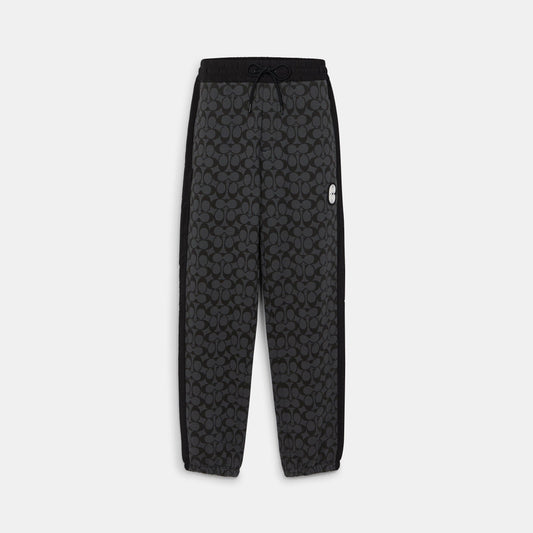 C7806-Signature Jogger-Charcoal Signature