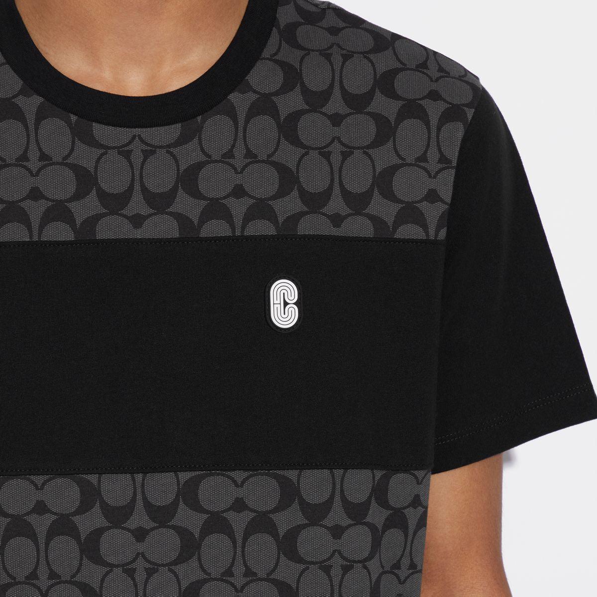 C9602-Signature T-Shirt-Charcoal Signature