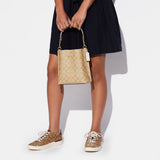 CA582-Mollie Bucket Bag 22 In Signature Canvas