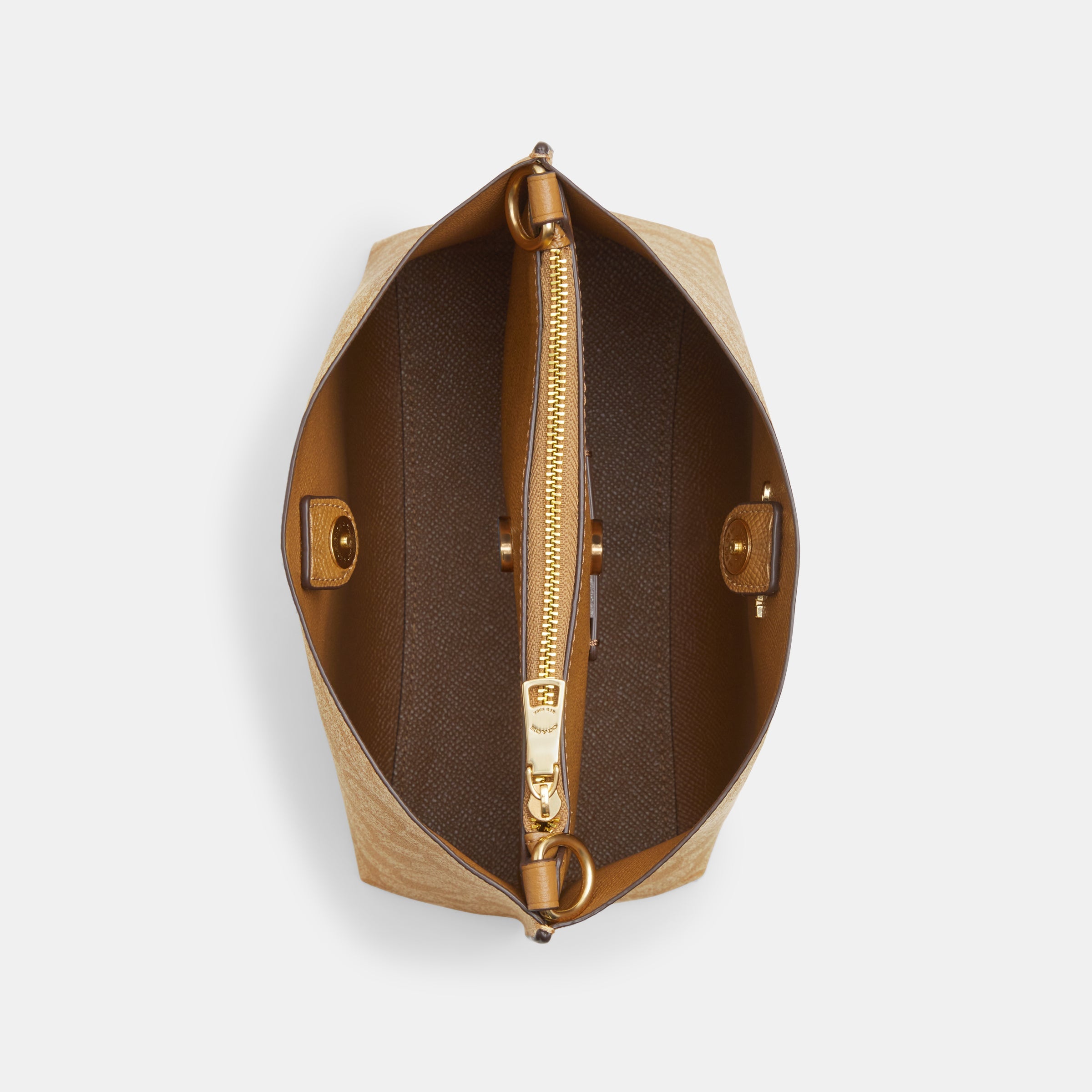 CA582-Mollie Bucket Bag 22 In Signature Canvas