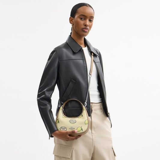 CAL00-Carmen Mini Crossbody Bag With Lemon Print-Sv/Garden Glade Multi