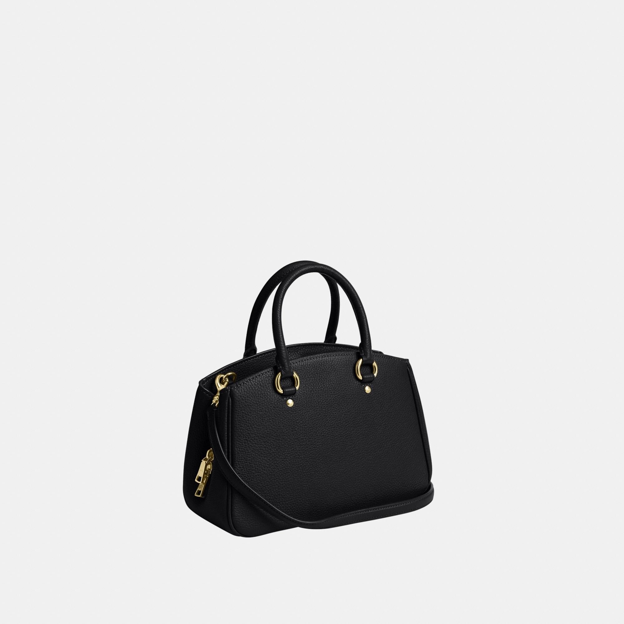 CAL54-SAVANNAH SMALL CARRYALL BAG-IM/Black