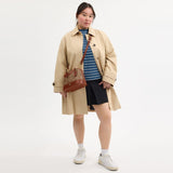 CAS19-Sabrina Satchel Bag In Signature Canvas-Im/Tan/Caramel