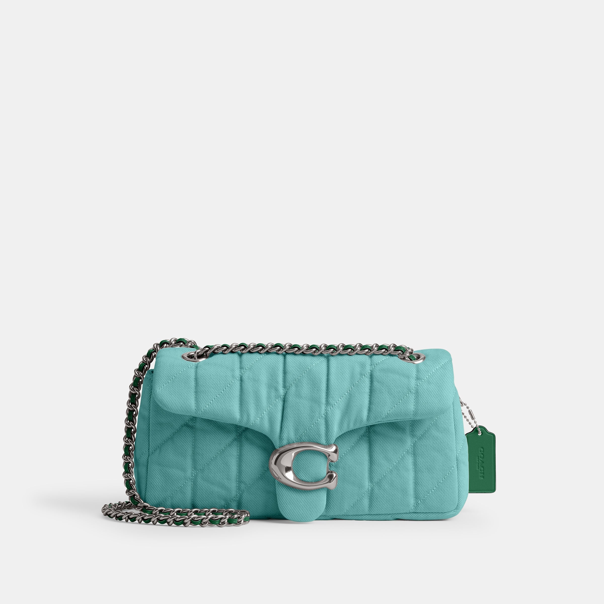 CBG31-Tabby Shoulder Bag 26 With Quilting-Lh/Ivy