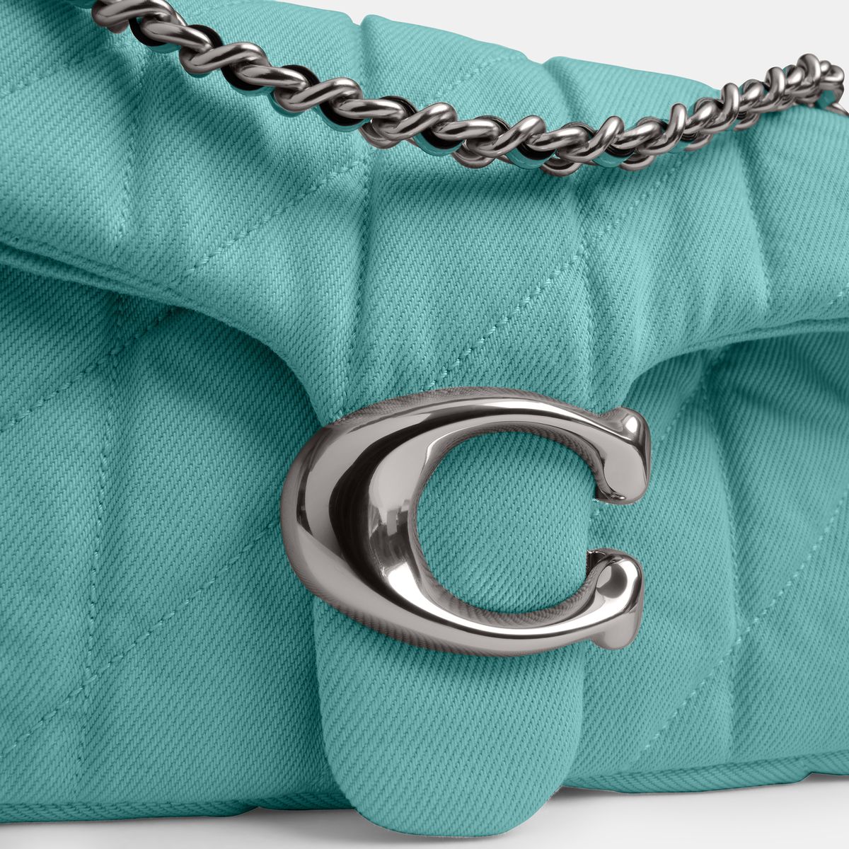 CBG31-Tabby Shoulder Bag 26 With Quilting-Lh/Ivy