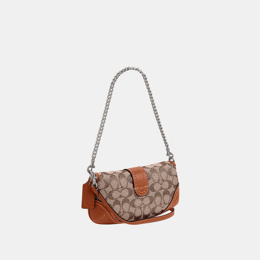 Soho Bag 25 In Crystal Signature Jacquard