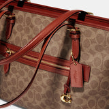 CC402-Taylor Tote In Signature Canvas